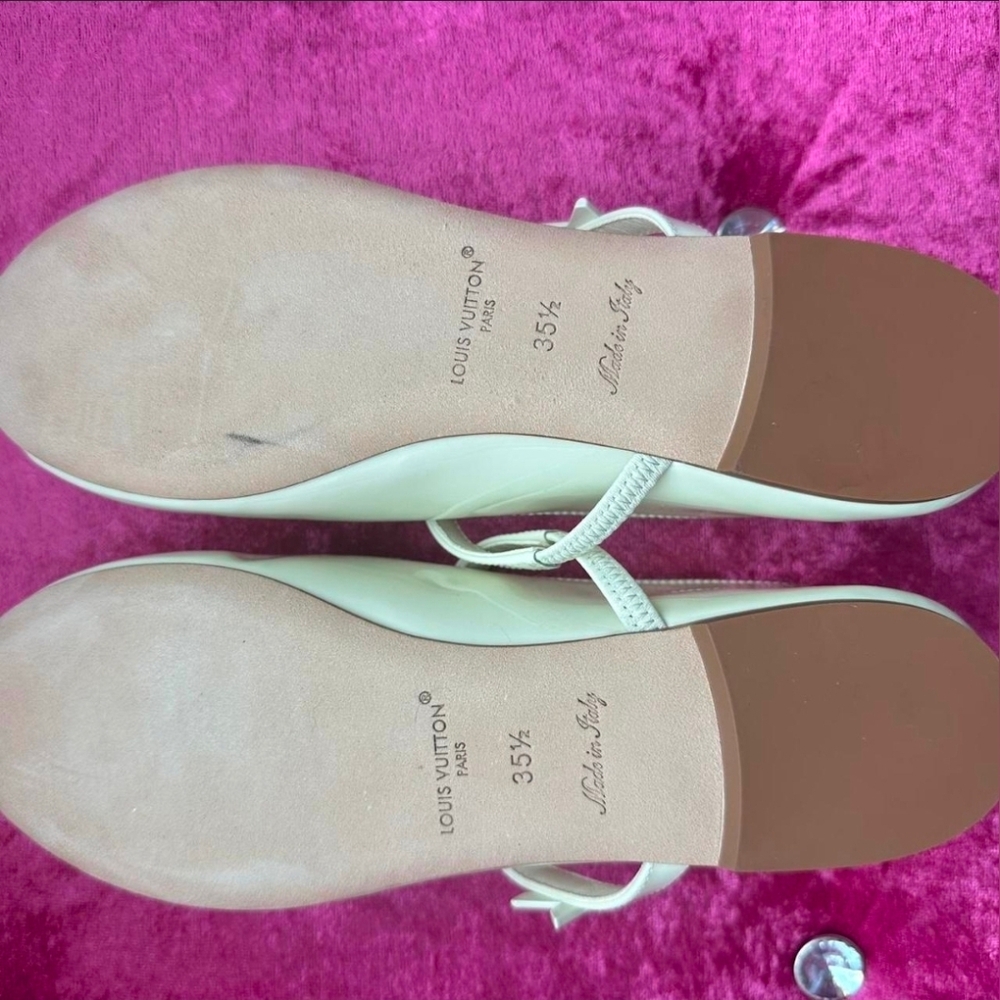 Authentic Louis Vuitton Romy Ballerina Flats NWOT EU 35.5 - Picture 6 of 8